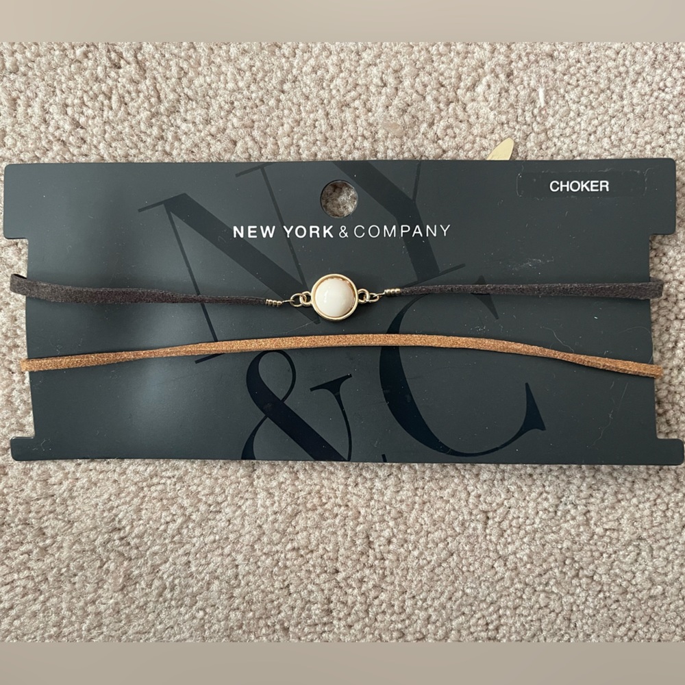 New York and Company Choker Necklace Lot